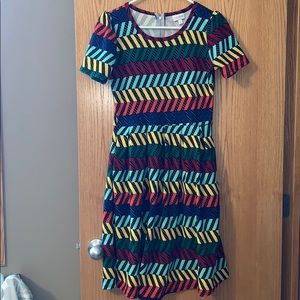 Multi colored LuLaRoe S Amelia